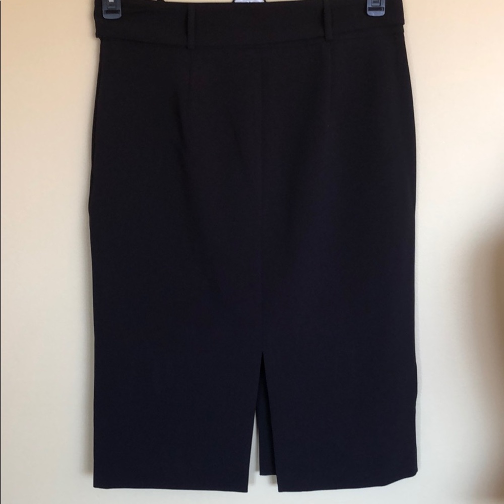 Like New Nine West Black Pencil Skirt Sz. 14 - Picture 3 of 4